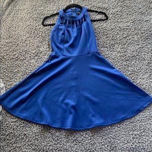 Blue dress with super comfy material